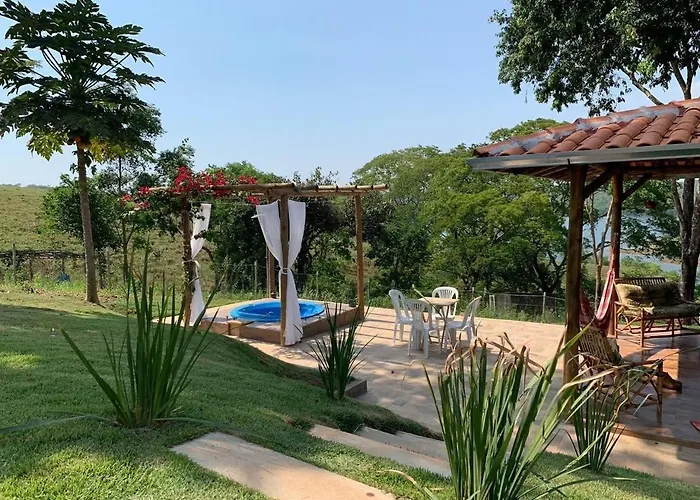 Chale Com Jacuzzi Vista Do Lago